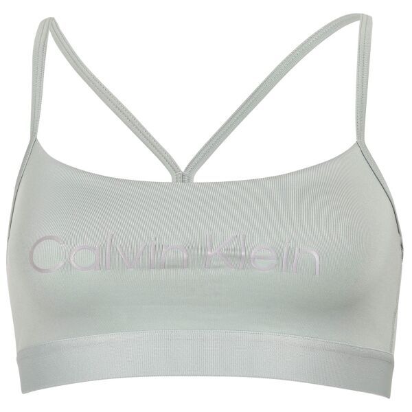 Calvin Klein Calvin Klein LOW SUPPORT SPORTS BRA Biustonosz sportowy damski, jasnoniebieski, rozmiar XS