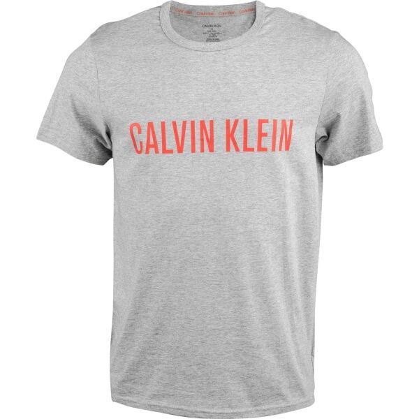Calvin Klein Calvin Klein S/S CREW NECK Koszulka męska, szary, rozmiar M