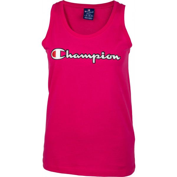 Champion Champion TANK TOP Koszulka damska, różowy, rozmiar S
