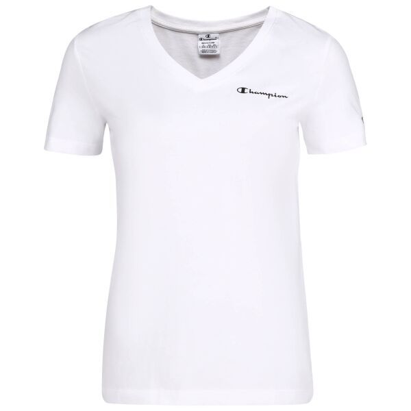 Champion Champion V-NECK T-SHIRT Koszulka damska, biały, rozmiar XS