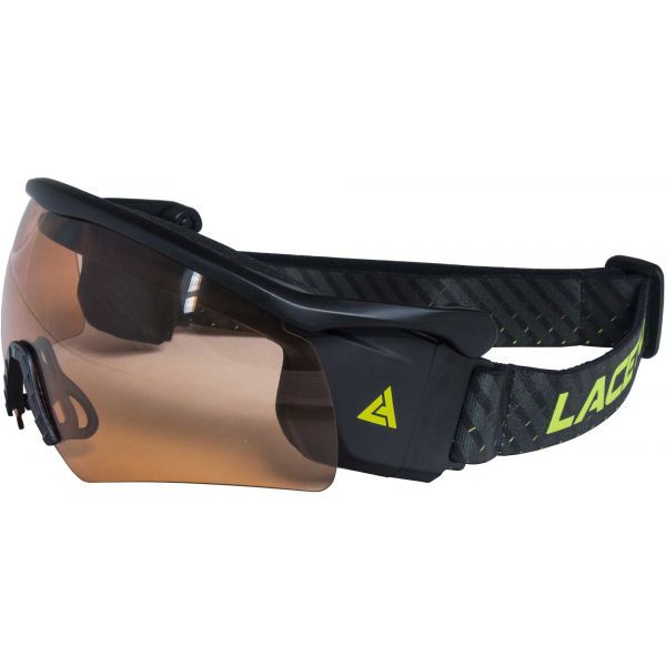Laceto Laceto CROSS II Sportowe okulary przeciwsłoneczne, czarny, rozmiar UNI