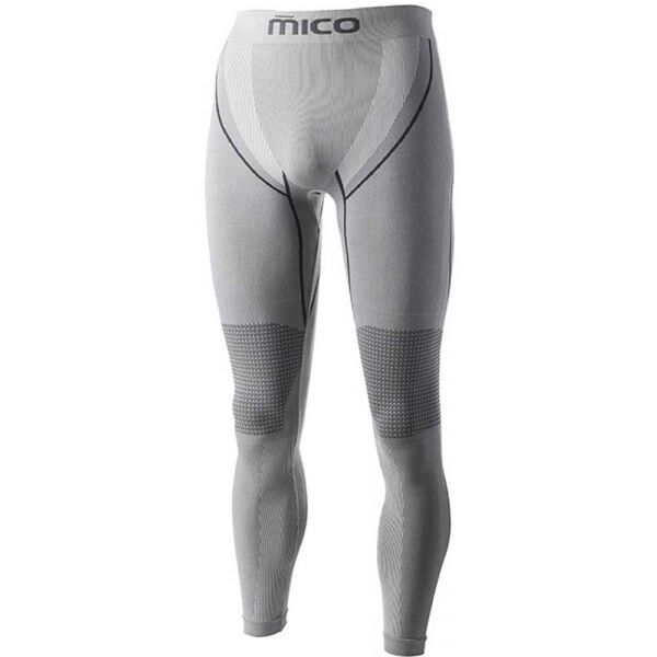 Mico Mico LONG TIGHT PANTS ODORZERO XT2 Kalesony termoaktywne męskie, szary, rozmiar 2