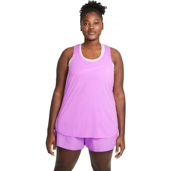 Nike Nike BREATHE COOL Koszulka sportowa damska, fioletowy, rozmiar XS