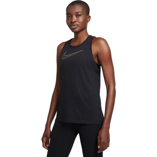 Nike Nike DF TANK NK ONE Koszulka sportowa damska, czarny, rozmiar M