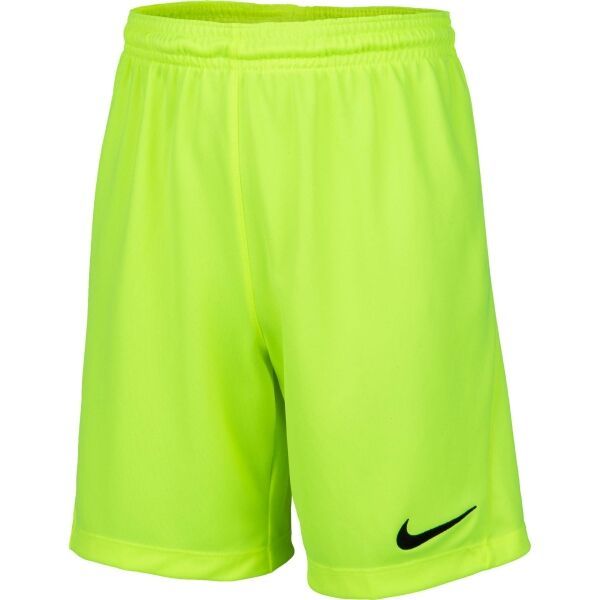 Nike Nike DRI-FIT PARK 3 JR TQO Spodenki piłkarskie chłopięce, neonowy, rozmiar XS