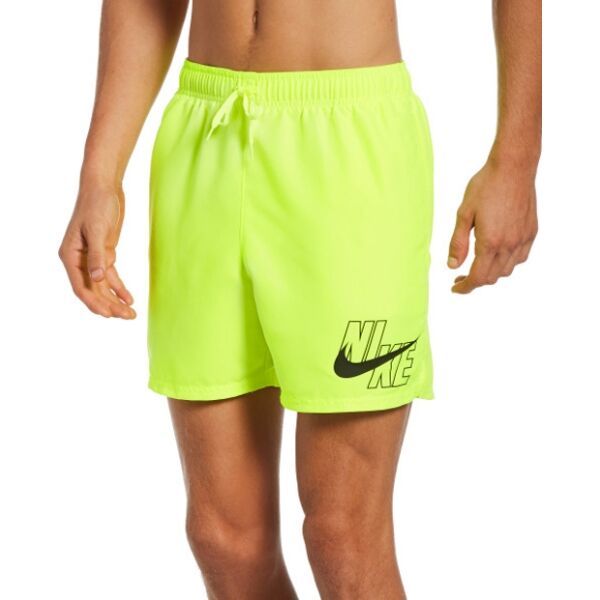 Nike Nike LOGO SOLID 5 Szorty kąpielowe męskie, neonowy, rozmiar L