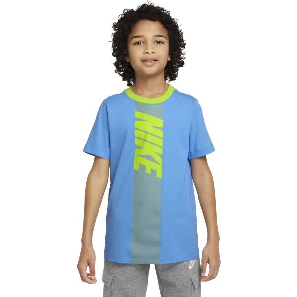 Nike Nike NSW TEE AMPLIFY SP22 Koszulka chłopięca, niebieski, rozmiar XL