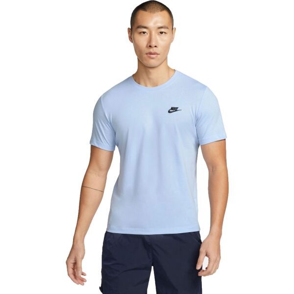 Nike Nike SPORTSWEAR CLUB Koszulka męska, niebieski, rozmiar XL