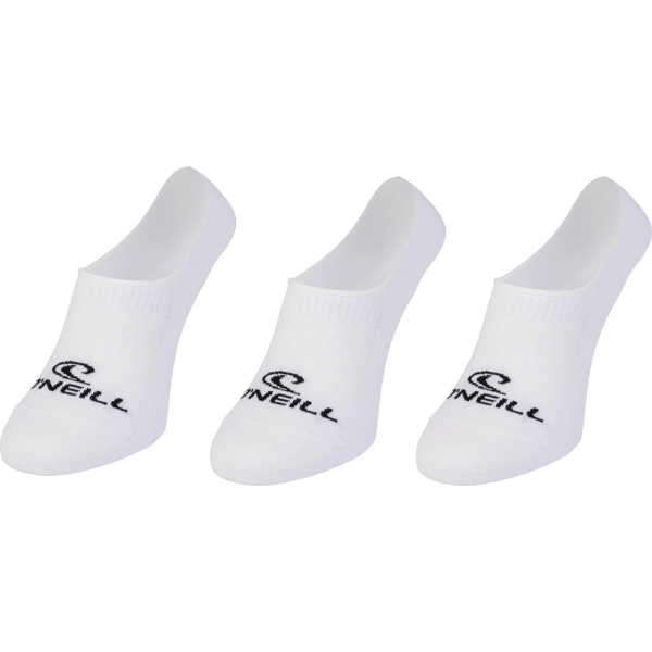 O'Neill O'Neill FOOTIE ONEILL WHITE 3P Skarpety unisex, biały, rozmiar 35 - 38
