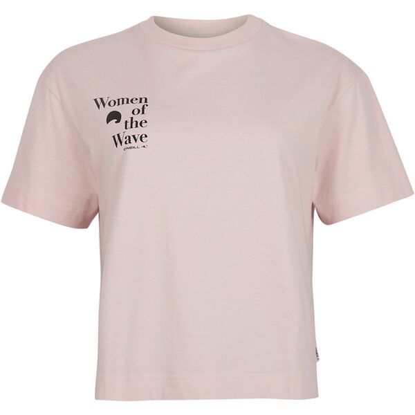 O'Neill O'Neill WOMEN OF THE WAVE T-SHIRT Koszulka damska, różowy, rozmiar L