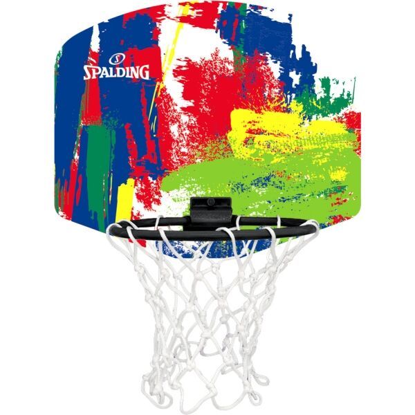 Spalding Spalding MARBLE SERIES MICRO MINI BACKBOARD SET Minikosz do koszykówki, kolorowy, rozmiar os