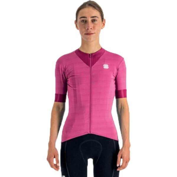 Sportful Sportful KELLY W SHORT SLEEVE JERSEY Koszulka rowerowa damska, różowy, rozmiar L